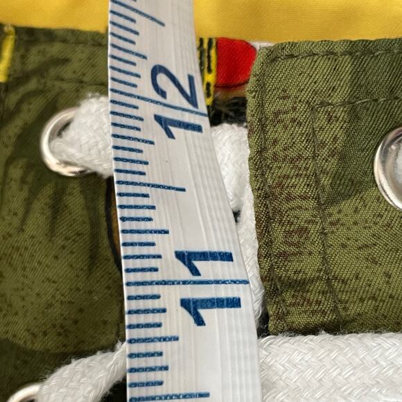 Tiki Bart & Homer Simpson Hybrid Board Shorts Size 34 - Picture 9 of 11